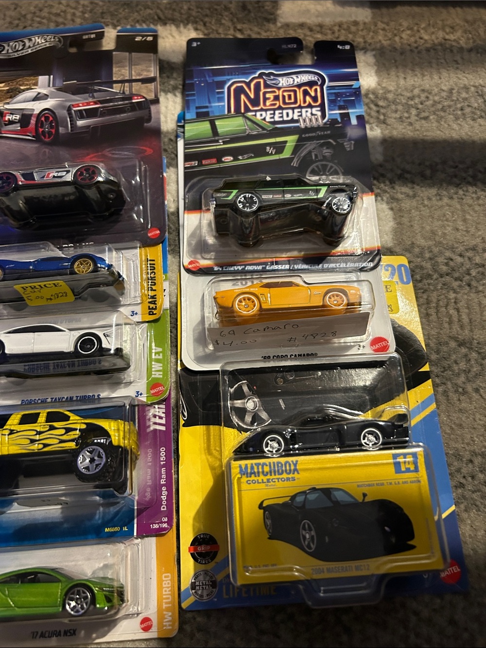 Assorted Die-Cast Toy Car Pack - Multi-Color Collection - Picture 4 of 4